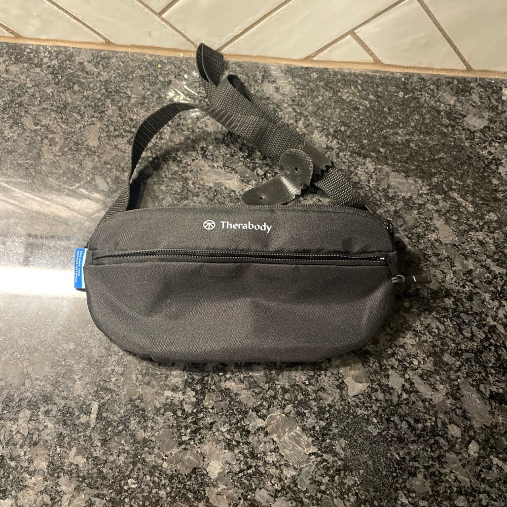 THERABODY United Polaris Waist Hip Fanny Pack Travel Bag – 2 Zip Pockets